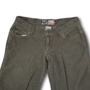Skinny Khaki Grey cords by Roxy. Size 3.